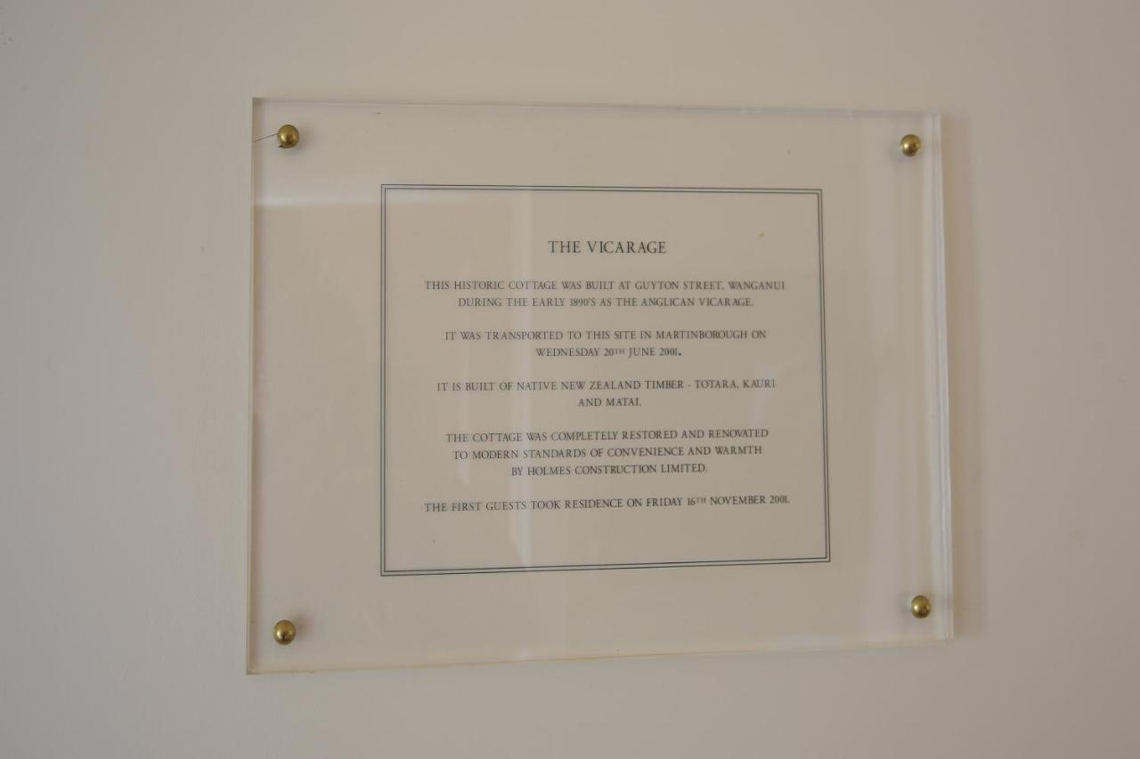 The Vicarage Martinborough Villa Dış mekan fotoğraf